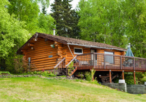 A Taste of Alaska - Lodging in Fairbanks Alaska - The Log House - Fairbanks Alaska Accommodations