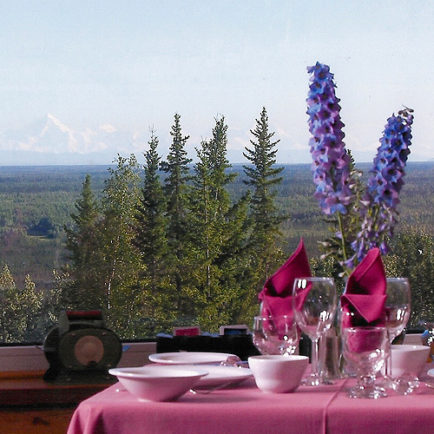 Dining with a View at A Taste of Alaska - Fairbanks Alaska Lodge