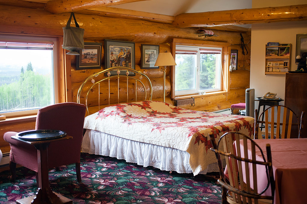 Accessible Suite Bed at A Taste of Alaska - Fairbanks Bed and Breakfast
