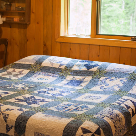 Cottage Bedroom at Fairbanks Alaska Lodging - A Taste of Alaska Lodge